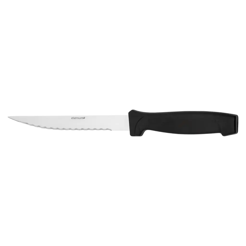 [S1129] Couteau de cuisine cranté, lot de 12 pièces