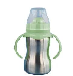 Tasse à anses petit format 18cl avec couvercle en inox