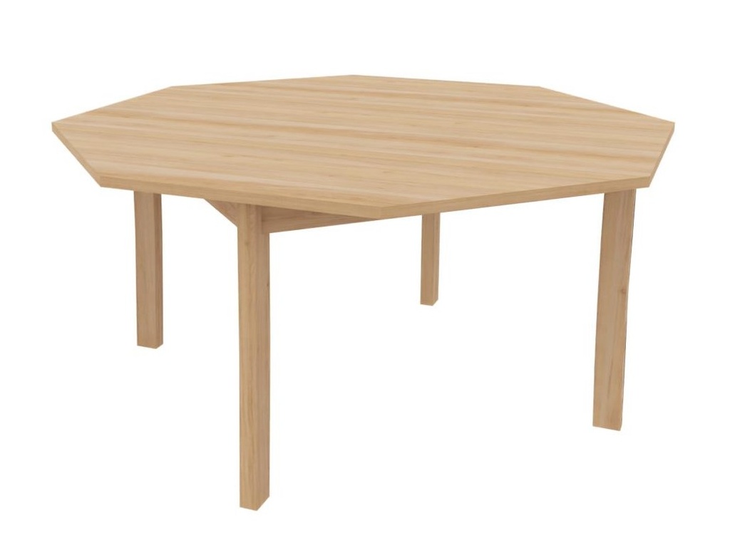 Table petite enfance Octogonale K'briol vernie Taille 00 à 4 (Taille 00 (taille crèche))