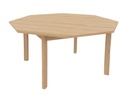 Table petite enfance Octogonale K'briol vernie Taille 00 à 4