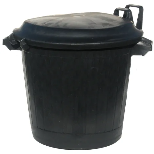[S260520] Conteneur poubelle d'extérieur 80L en plastique recyclé