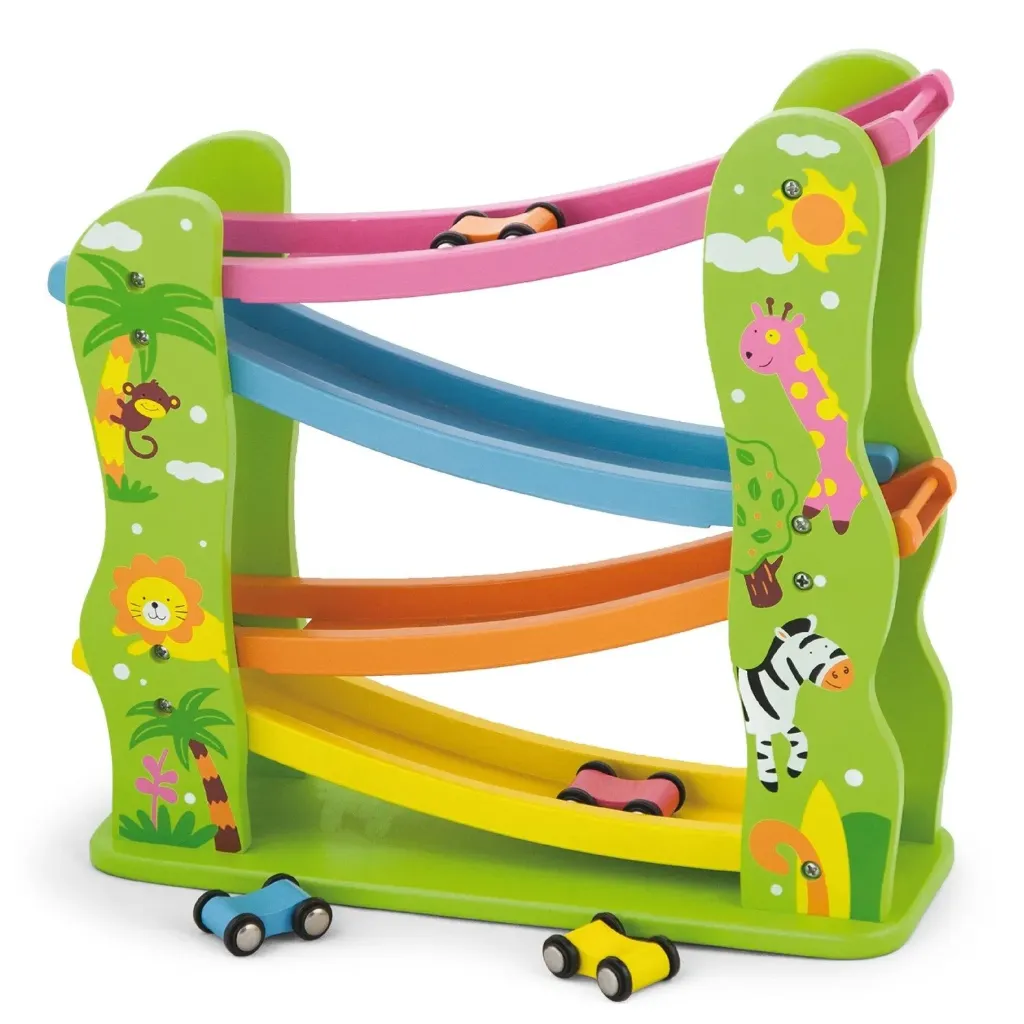 CIRCUIT TOBOGGAN + 4 VÉHICULES