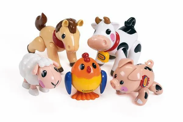 FIGURINES ARTICULÉES LES ANIMAUX DE LA FERME