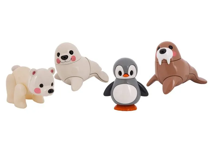 4 FIGURINES - ANIMAUX POLAIRES