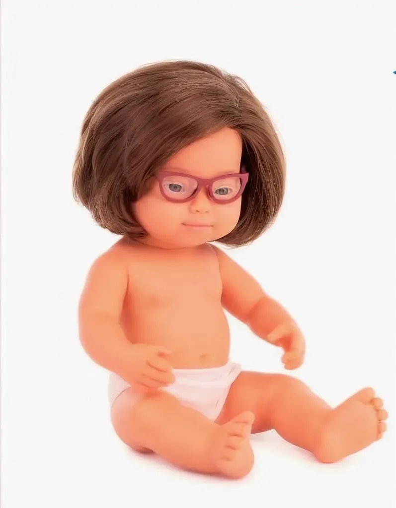 POUPÉE 38 CM INCLUSIVE - LUNETTES DE VUE