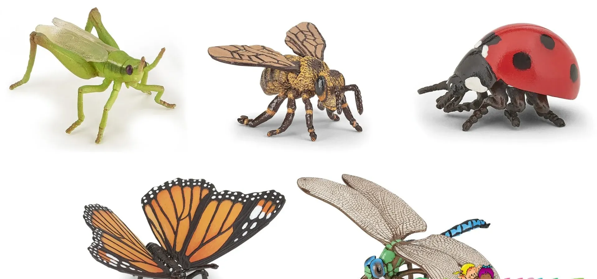 FIGURINES LES INSECTES DU JARDIN