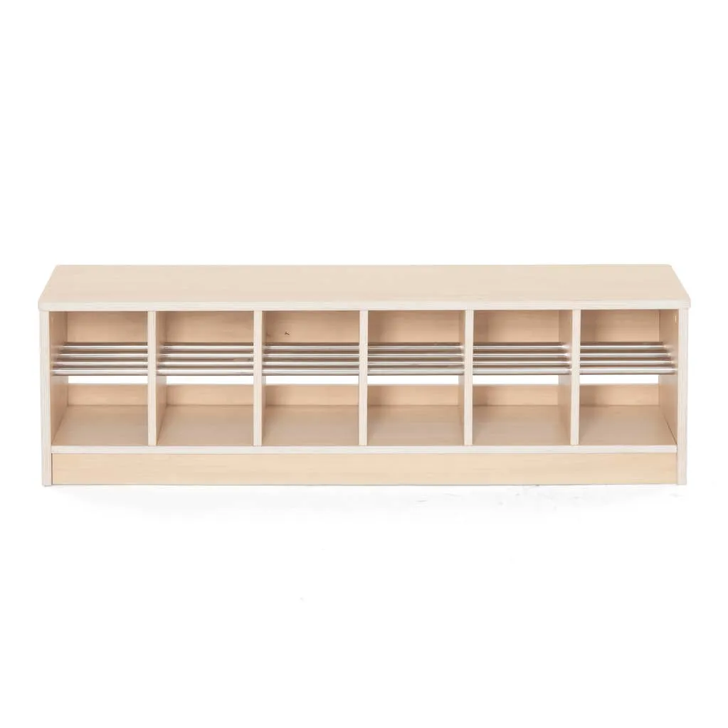 [MMOB8588] Banc vestiaire 12 casiers120X33X35 cm - ZOMI