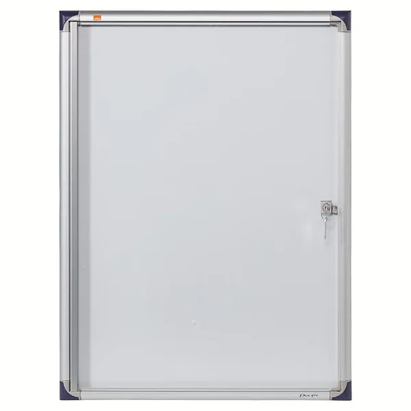 [MOB65958] Vitrine d'affichage intérieur 4 feuilles A4 - Porte battante - Fond magnétique