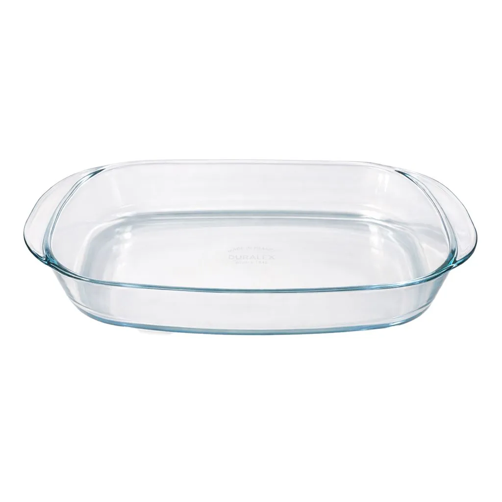 Plat à gratin en verre trempé Duralex 35x23x6,5cm