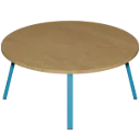 Table basse diamètre 80cm, hauteur 35cm