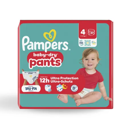 Couches culottes Pampers Baby Dry PANTS