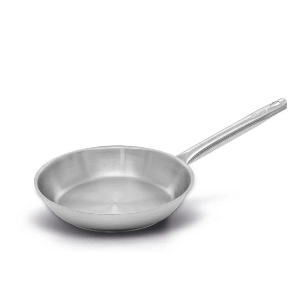 [VVH44] Poêle Inox 18/10 Ø28cm - Tous feux dont induction