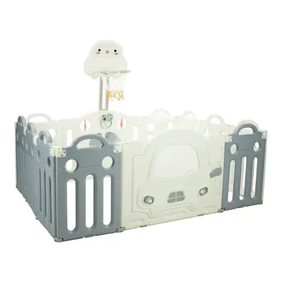 [PMP4021] Parc bébé pliable avec panneaux d’activités