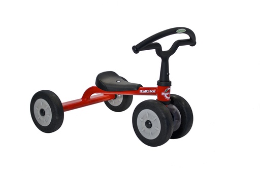 [1120] Vélo d'apprentissage Mini Walk à 4 roues, taille mini (assise 29cm)