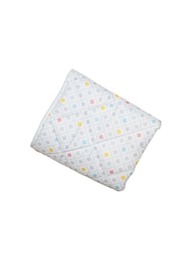 [1704] Couverture matelassée à motifs géométriques 75x120cm, lot de 2