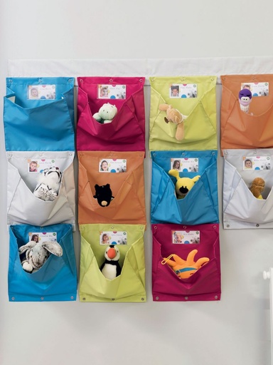 Pochettes à Pression Colorées avec Large Ouverture pour Objets