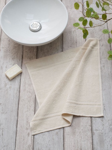 [1948] Serviettes Éponge Bio 50x50 cm - Lot de 6