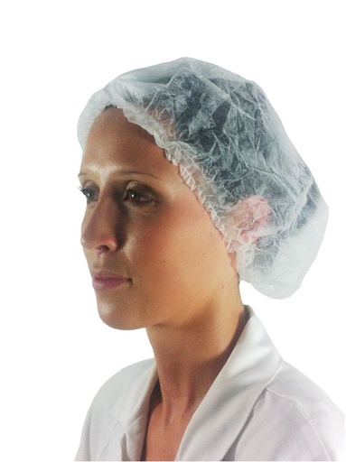 [2140] Charlotte en polypropylène avec clip confort 10g/m2 - Boîte de 300