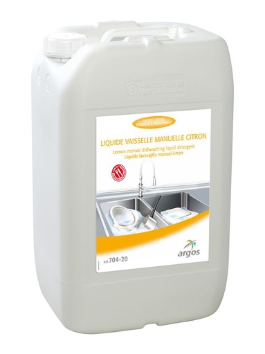 [2165] Liquide vaisselle manuelle citron, bidon de 20l