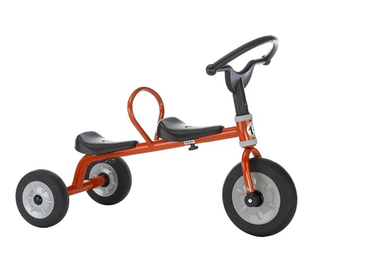 [2248] Tandem sans pédales pour enfants, idéal pour crèches et maternelles