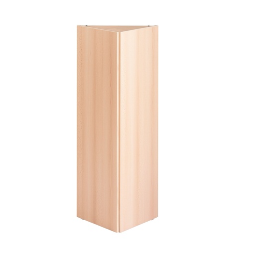 [2259] Meuble de rangement à cases - Angle 45° 400x400x1130mm
