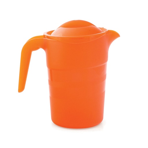 [2333_LOT] Pichet transparent en copolyester avec couvercle 1L, lot de 2