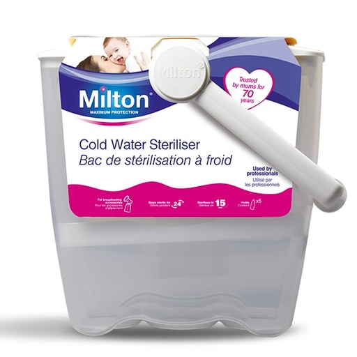 [2971] Bac de stérilisation à froid pour accessoires d'allaitement et jouets