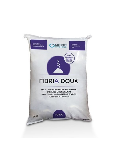 [2991] Lessive poudre professionnelle pour linge délicat, synthétiques et couleurs, 10kg