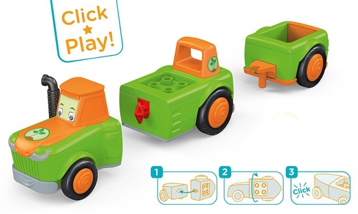 [3101] Véhicule éducatif à assembler en 3 pièces