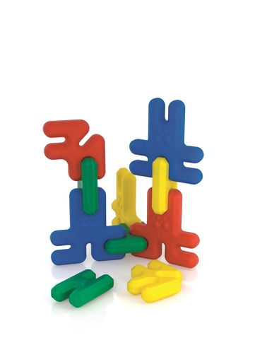 [1677] Jeu de construction géant pour petites mains, 36 pièces