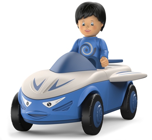 [3270] Véhicule à assembler en 2 pièces avec moteur à friction pour enfants