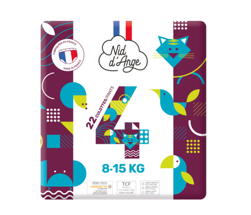 Couches culottes écologiques Nid d'Ange