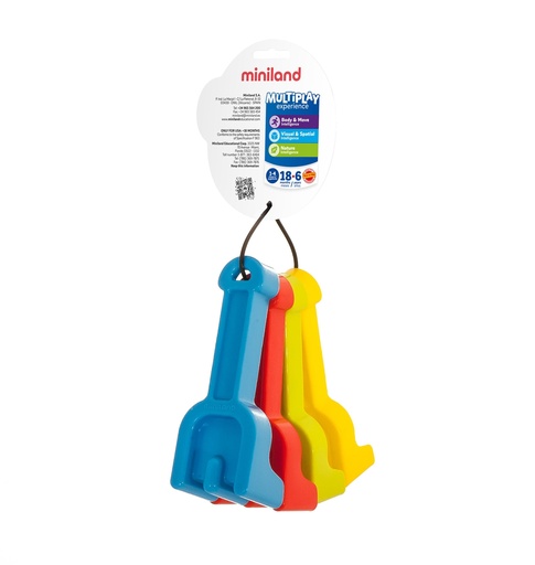 [3415] Lot de 4 râteaux robustes pour usage collectif