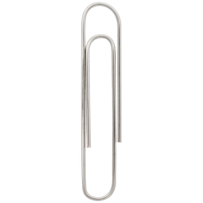 [3426] Trombones ronds 50mm - Lot de 2 boîtes de 100