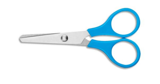 [3430_LOT] Ciseaux Écolier Éco 10 cm à Bouts Ronds - Lot de 4