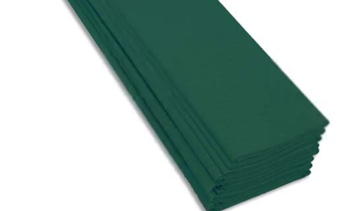 Feuilles de Crépon Crêpé - Paquet de 10, Coloris Variés