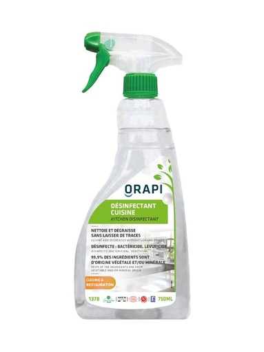 [3641] Spray nettoyant désinfectant écologique 750ML, Format économique
