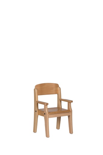 Fauteuil petite enfance avec accoudoirs, couleur au choix