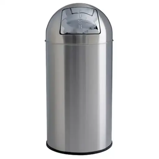 [4220] Poubelle à pédale 40L avec couvercle - HACCP