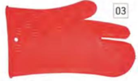 [4382] Gant de protection à 3 doigts, longueur 30 cm