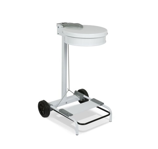 Collecteur à pédale chariot à linge 110L