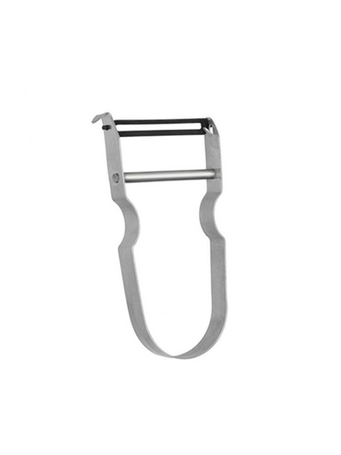 [4563] Couteau en inox épluche légumes pour professionnels