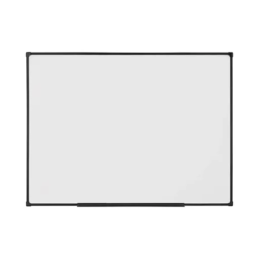 [4567] Tableau blanc magnétique avec cadre en aluminium, 60 x 90 cm