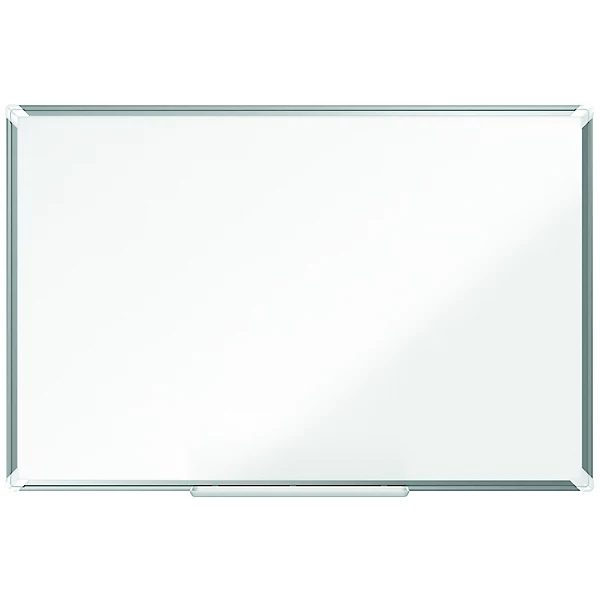 [4567] Tableau blanc magnétique avec cadre en aluminium, 60 x 90 cm