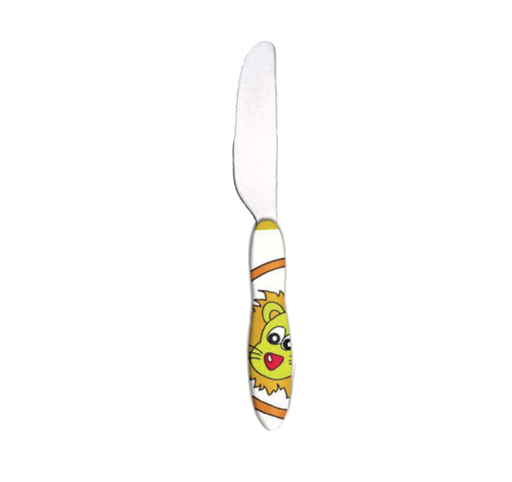 [4643_LOT] Couteau ergonomique en inox pour enfants 2ème âge, lot de 12
