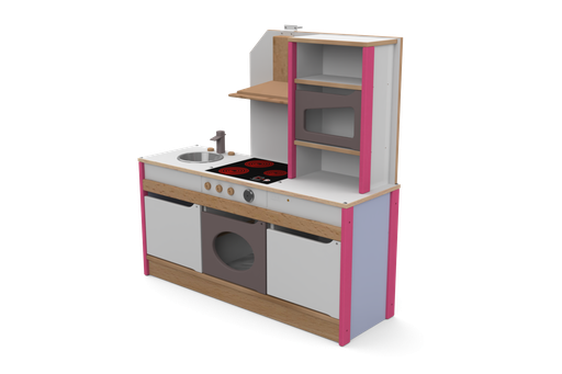 Ensemble de meubles d'imitation pour espaces jeux professionnels