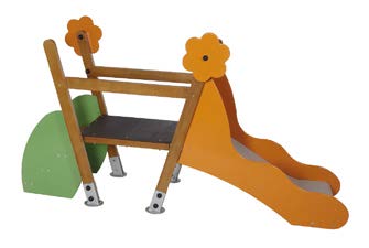 [5928] Structure de Jeu pour Enfants avec Toboggan et Escalier