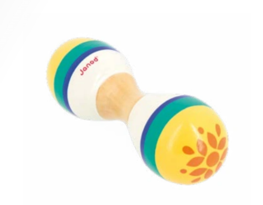 [6051_LOT] Instruments de musique pour enfants - Lot de 4 maracas en bois