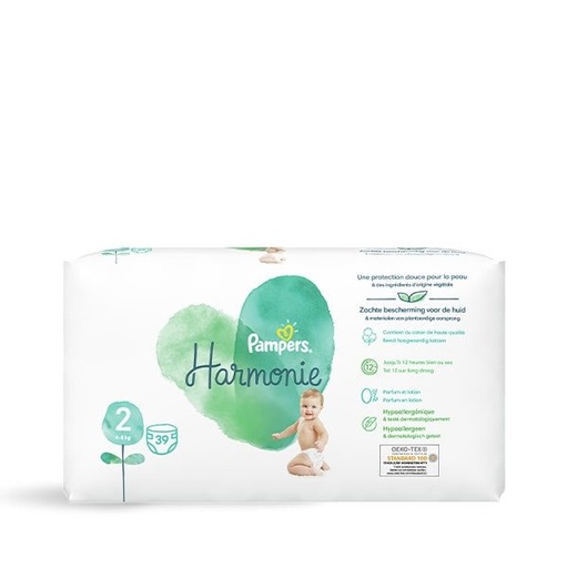 Couches écologiques Pampers Harmonie