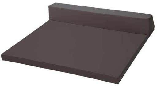 Tapis en mousse pour bébés avec dossier - 135 x 105 x 25 cm